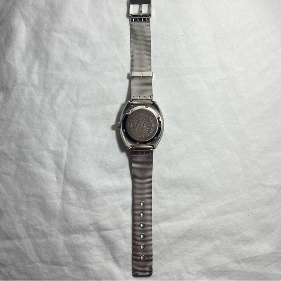 Vintage Automatic 1970s Citizen Mens Watch with Blue Face and Steel strap! - Picture 6 of 6